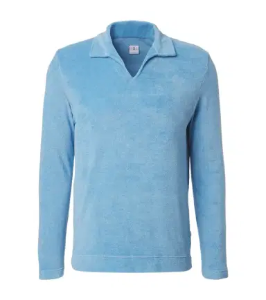 FEDELI Cotton terry polo shirt | Thumbnail 1