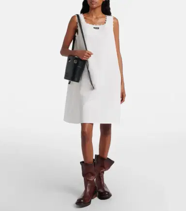 Miu Miu Leather bucket bag | Thumbnail 5 Miu Miu Leather bucket bag | Thumbnail 5