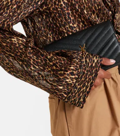 Saint Laurent Leopard-print silk blouse | Thumbnail 5 Saint Laurent Leopard-print silk blouse | Thumbnail 5