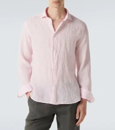 FEDELI Linen shirt | Thumbnail 3