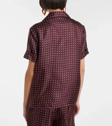 Saint Laurent Printed silk shirt | Thumbnail 2