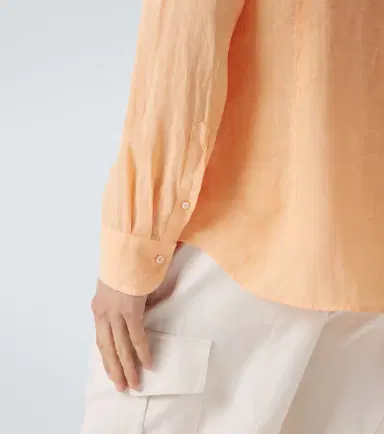 FEDELI Linen shirt | Thumbnail 5