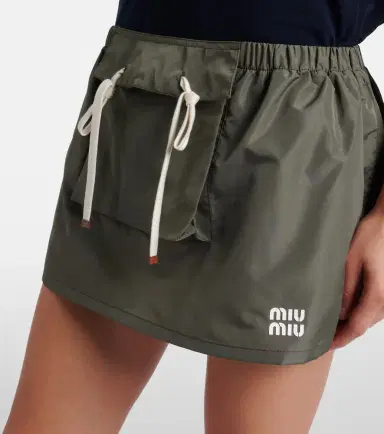 Miu Miu Technical miniskirt | Thumbnail 3