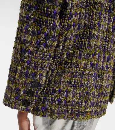 Saint Laurent Wool-blend tweed jacket | Thumbnail 5