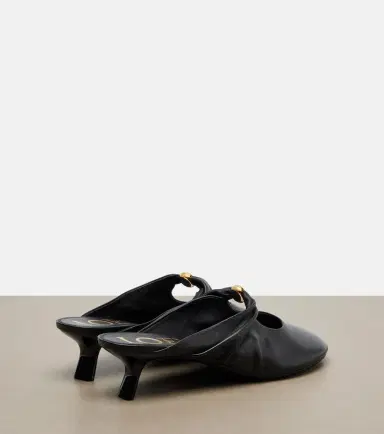 Loewe Pebble Soft leather mules | Thumbnail 3 Loewe Pebble Soft leather mules | Thumbnail 3