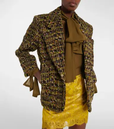 Saint Laurent Tie-neck silk blouse | Thumbnail 5