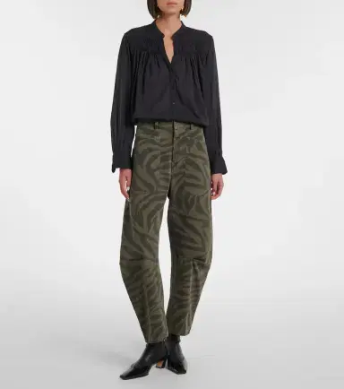 Nili Lotan Shon cropped barrel-leg jeans | Thumbnail 5 Nili Lotan Shon cropped barrel-leg jeans | Thumbnail 5
