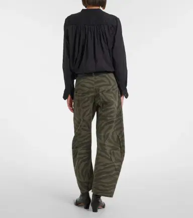 Nili Lotan Shon cropped barrel-leg jeans | Thumbnail 6 Nili Lotan Shon cropped barrel-leg jeans | Thumbnail 6