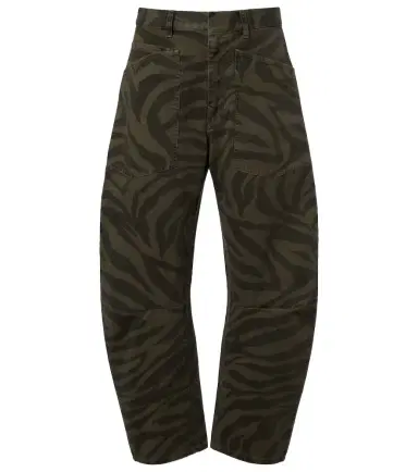 Nili Lotan Shon cropped barrel-leg jeans | Thumbnail 1 Nili Lotan Shon cropped barrel-leg jeans | Thumbnail 1