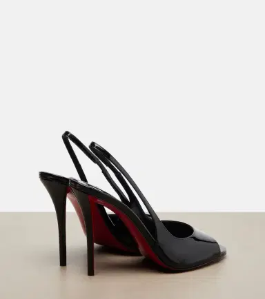 Christian Louboutin Miss Z patent leather slingback sandals | Thumbnail 3 Christian Louboutin Miss Z patent leather slingback sandals | Thumbnail 3