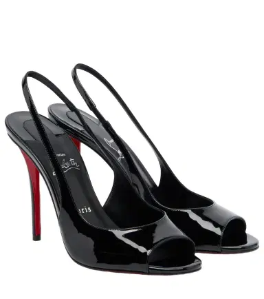 Christian Louboutin Miss Z patent leather slingback sandals | Thumbnail 1 Christian Louboutin Miss Z patent leather slingback sandals | Thumbnail 1
