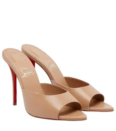 Christian Louboutin Miss Z leather mules | Thumbnail 1 Christian Louboutin Miss Z leather mules | Thumbnail 1