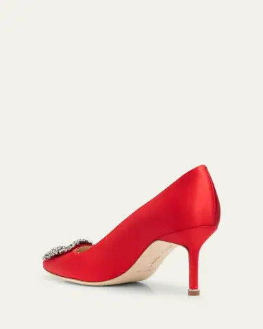 Manolo Blahnik Hangisi 70mm Pump | Thumbnail 16
