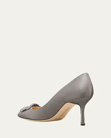 Manolo Blahnik Hangisi 70mm Pump | Thumbnail 8
