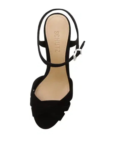 Schutz Keefa Nubuck Ankle-Strap Platform Sandals | Thumbnail 3