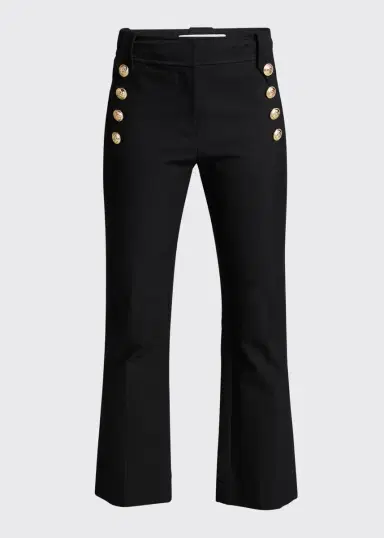 DEREK LAM 10 CROSBY Robertson Cropped Flare | Thumbnail 13
