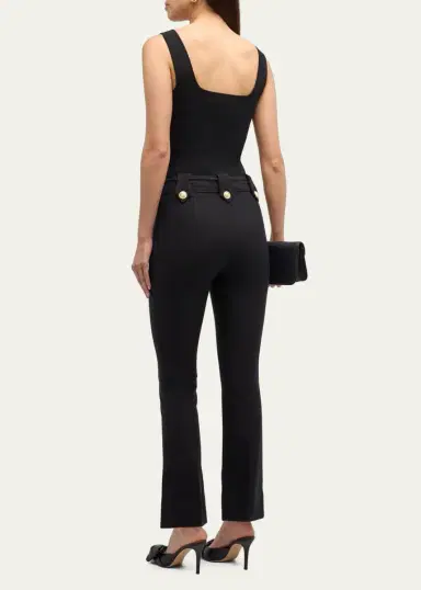 DEREK LAM 10 CROSBY Robertson Cropped Flare | Thumbnail 3