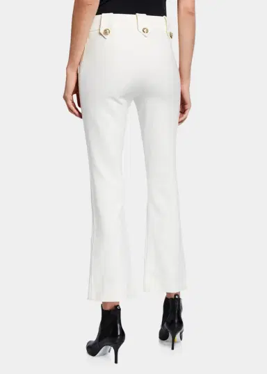 DEREK LAM 10 CROSBY Robertson Cropped Flare | Thumbnail 7