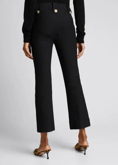DEREK LAM 10 CROSBY Robertson Cropped Flare | Thumbnail 10