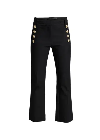 DEREK LAM 10 CROSBY Robertson Cropped Flare | Thumbnail 1