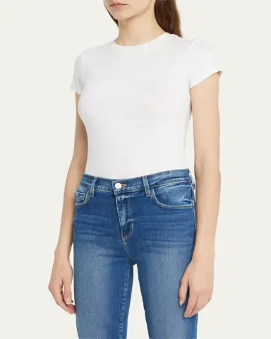 L'Agence Ressi Short-Sleeve Tee | Thumbnail 4