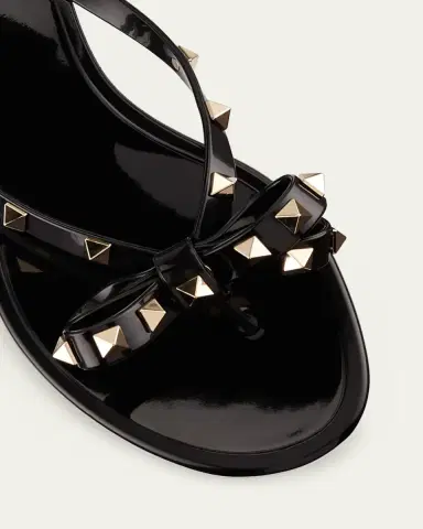 Valentino Garavani Rockstud PVC Flat Thong Sandals | Thumbnail 5