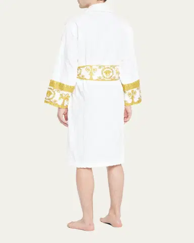 Versace Unisex Barocco Sleeve Robe | Thumbnail 7 Versace Unisex Barocco Sleeve Robe | Thumbnail 7