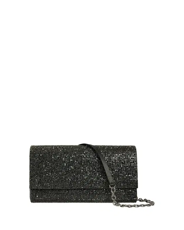 Judith Leiber Couture Fizzoni Full-Beaded Clutch Bag