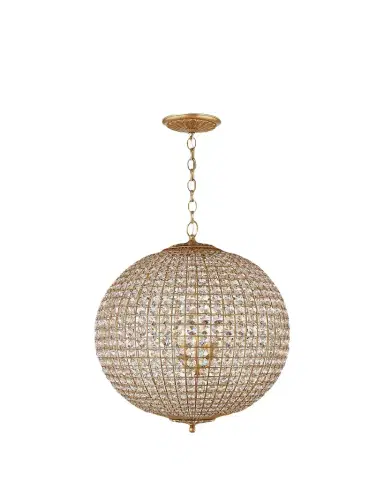 Visual Comfort Signature Renwick Large Sphere Chandelier By AERIN | Thumbnail 1 Visual Comfort Signature Renwick Large Sphere Chandelier By AERIN | Thumbnail 1