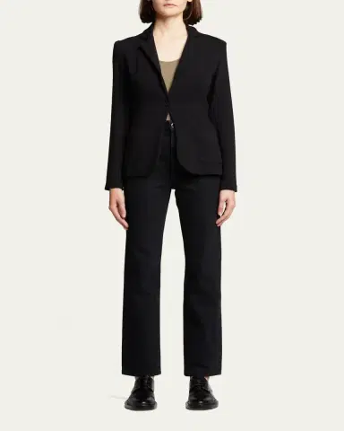 Majestic Filatures French Terry One-Button Blazer | Thumbnail 2 Majestic Filatures French Terry One-Button Blazer | Thumbnail 2