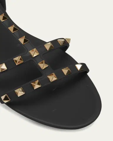 Valentino Garavani Rockstud Jelly Flat Gladiator Sandals | Thumbnail 5