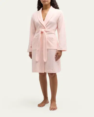 Hanro Plush Short Robe | Thumbnail 2
