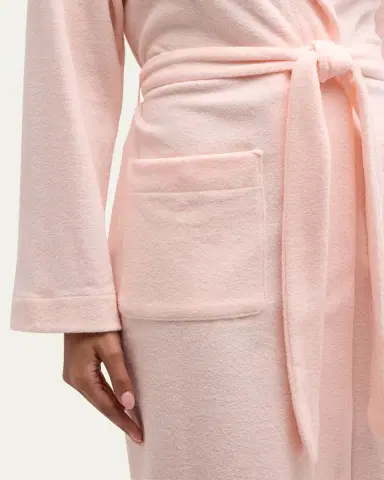 Hanro Plush Short Robe | Thumbnail 5