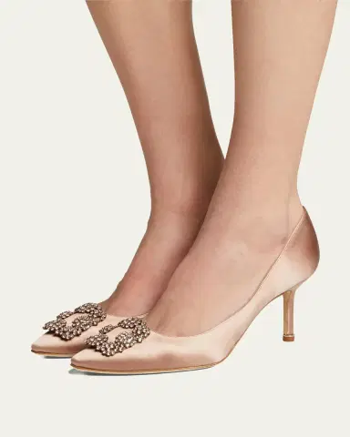 Manolo Blahnik Hangisi 70mm Pump | Thumbnail 6