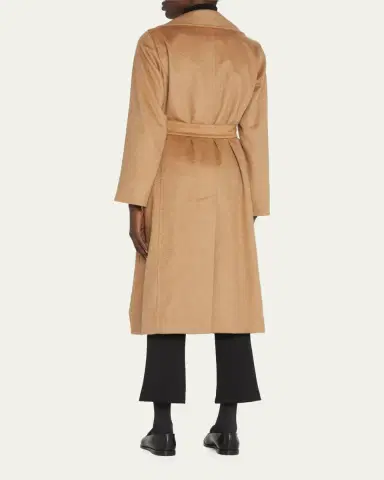 Max Mara Manuela Belted Camel Hair Coat | Thumbnail 3 Max Mara Manuela Belted Camel Hair Coat | Thumbnail 3