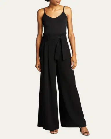 Lafayette 148 New York Mesh Jersey V-Neck Tank | Thumbnail 2