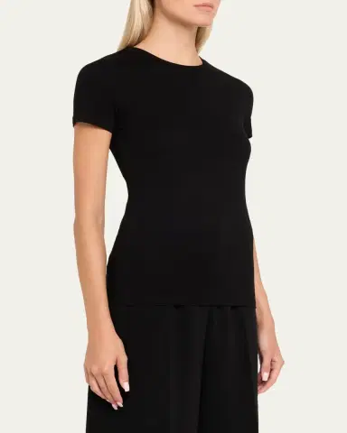 MAJESTIC FILATURES Soft Touch Short-Sleeve Crewneck T-Shirt | Thumbnail 4 MAJESTIC FILATURES Soft Touch Short-Sleeve Crewneck T-Shirt | Thumbnail 4