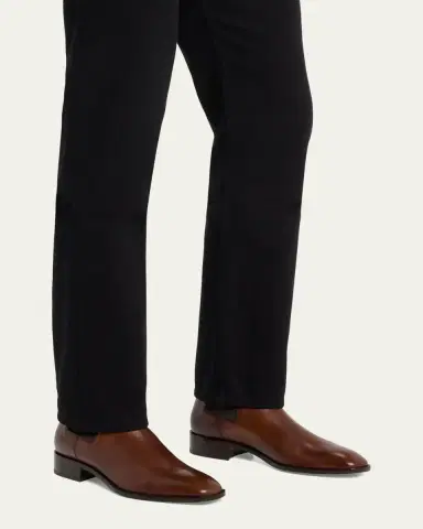 Christian Louboutin Samson Men's Burnished Leather Boot | Thumbnail 2