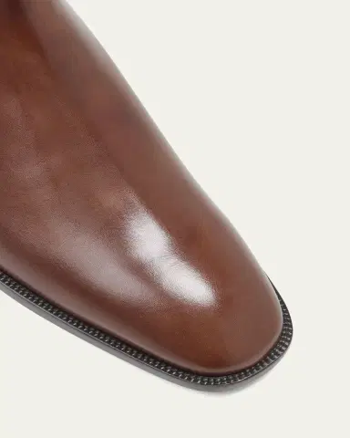 Christian Louboutin Samson Men's Burnished Leather Boot | Thumbnail 5