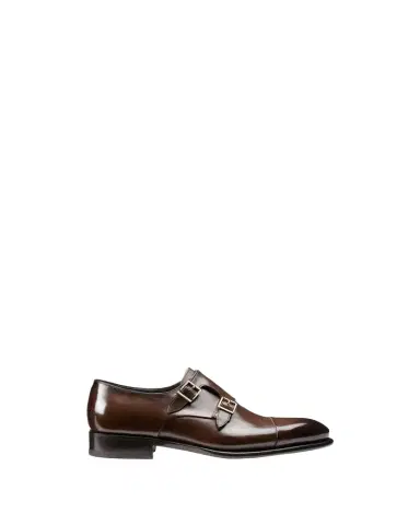 Santoni Men's Ira Double-Monk Leather Shoes | Thumbnail 1 Santoni Men's Ira Double-Monk Leather Shoes | Thumbnail 1