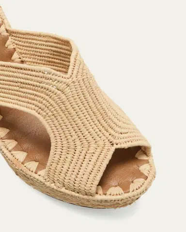 CARRIE FORBES Lina Cutout Slide Wedge Sandals | Thumbnail 5