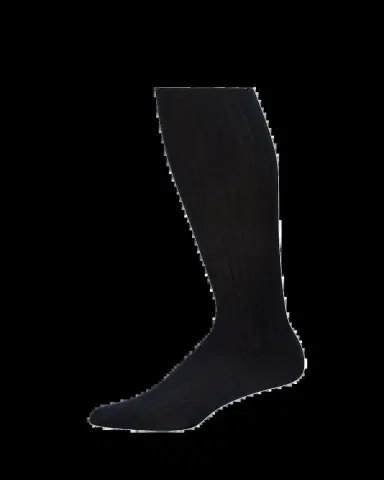 Pantherella Men's Over-the-Calf Ribbed Lisle Socks | Thumbnail 2 Pantherella Men's Over-the-Calf Ribbed Lisle Socks | Thumbnail 2