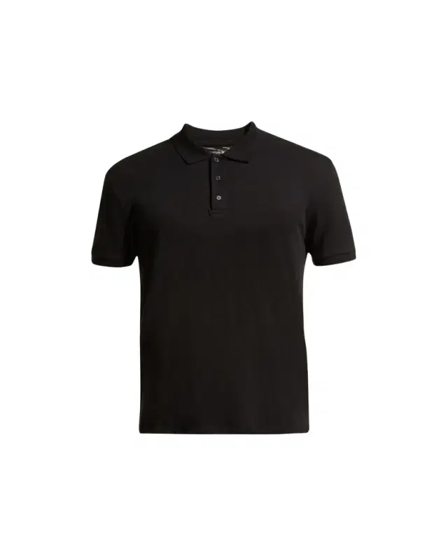 Vince Classic Slub Cotton Polo Shirt