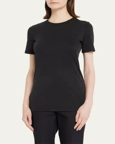 Theory Johanna Crewneck Classic Tee | Thumbnail 4