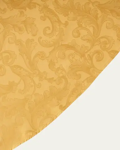 Sferra Acanthus Jacquard Round Tablecloth, 90"Dia | Thumbnail 1