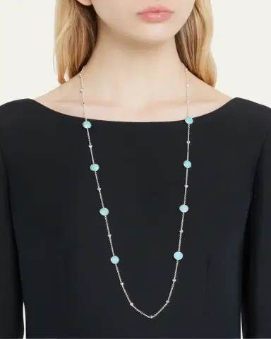 Ippolita Multi Station Lollipop Necklace in Sterling Silver | Thumbnail 8