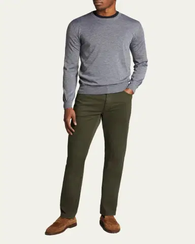 Bergdorf Goodman Crewneck Cashmere Sweater | Thumbnail 2