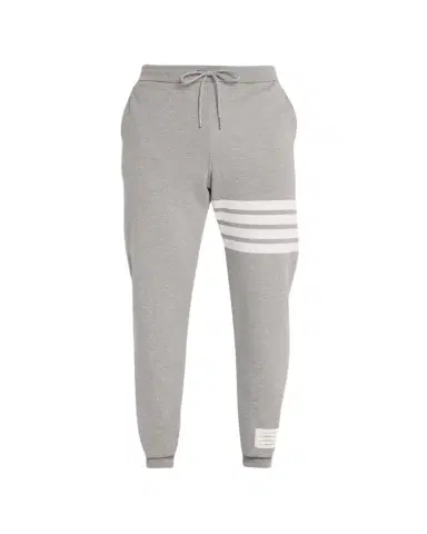 Thom Browne Men's Classic Drawstring Sweatpants with Stripe Detail | Thumbnail 1