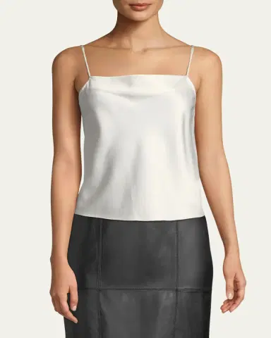 ALICE + OLIVIA Harmon Drapey Slip Tank | Thumbnail 2