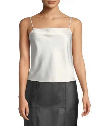 ALICE + OLIVIA Harmon Drapey Slip Tank | Thumbnail 1